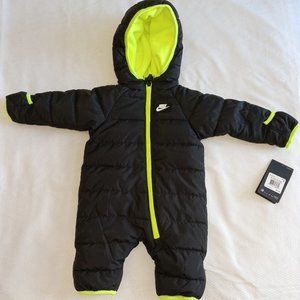 3 Mo. Infant Nike Hooded Puffer Snowsuit Coverall